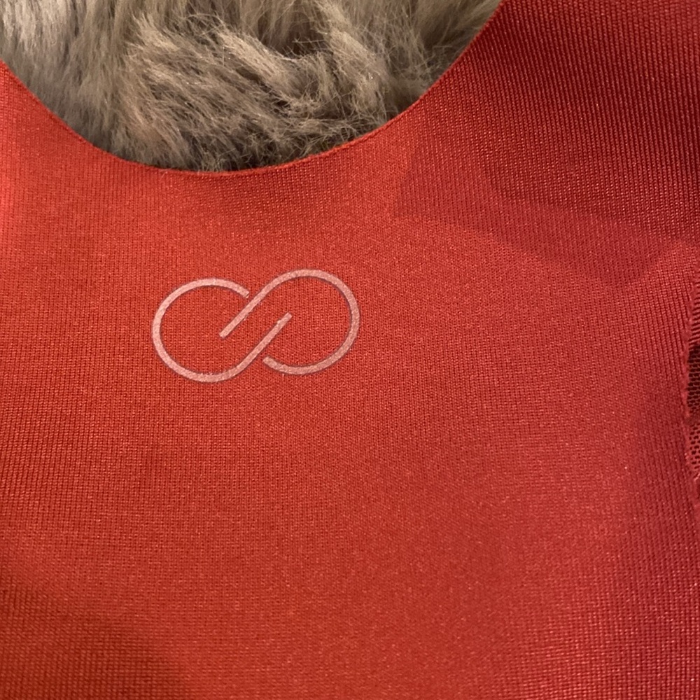 EUC, worn a few times. Red CALIA sports bra, no tag. This would fit 36 to 38C - Picture 3 of 5